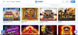 icebet casino games