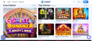 icebet casino home