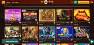 smokace casino games