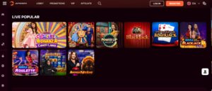 puma casino live games