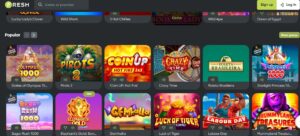 fresh casino games