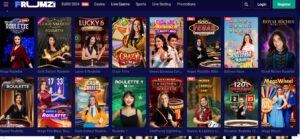 frumzi casino live games