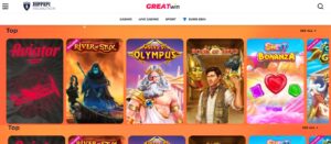 greatwin casino games