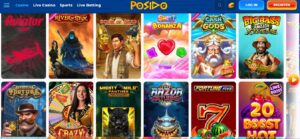 posido casino games